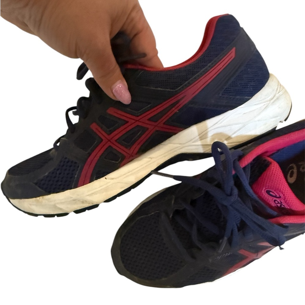 Asics Blue and Pink Sneakers for Active Comfort - Picture 4 of 5